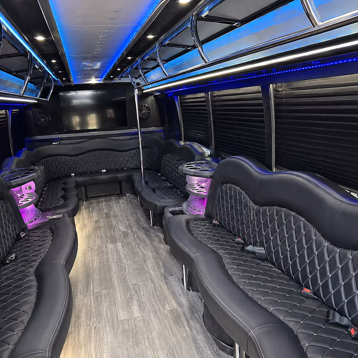 party buses to alive five and downtown stamford concert events
