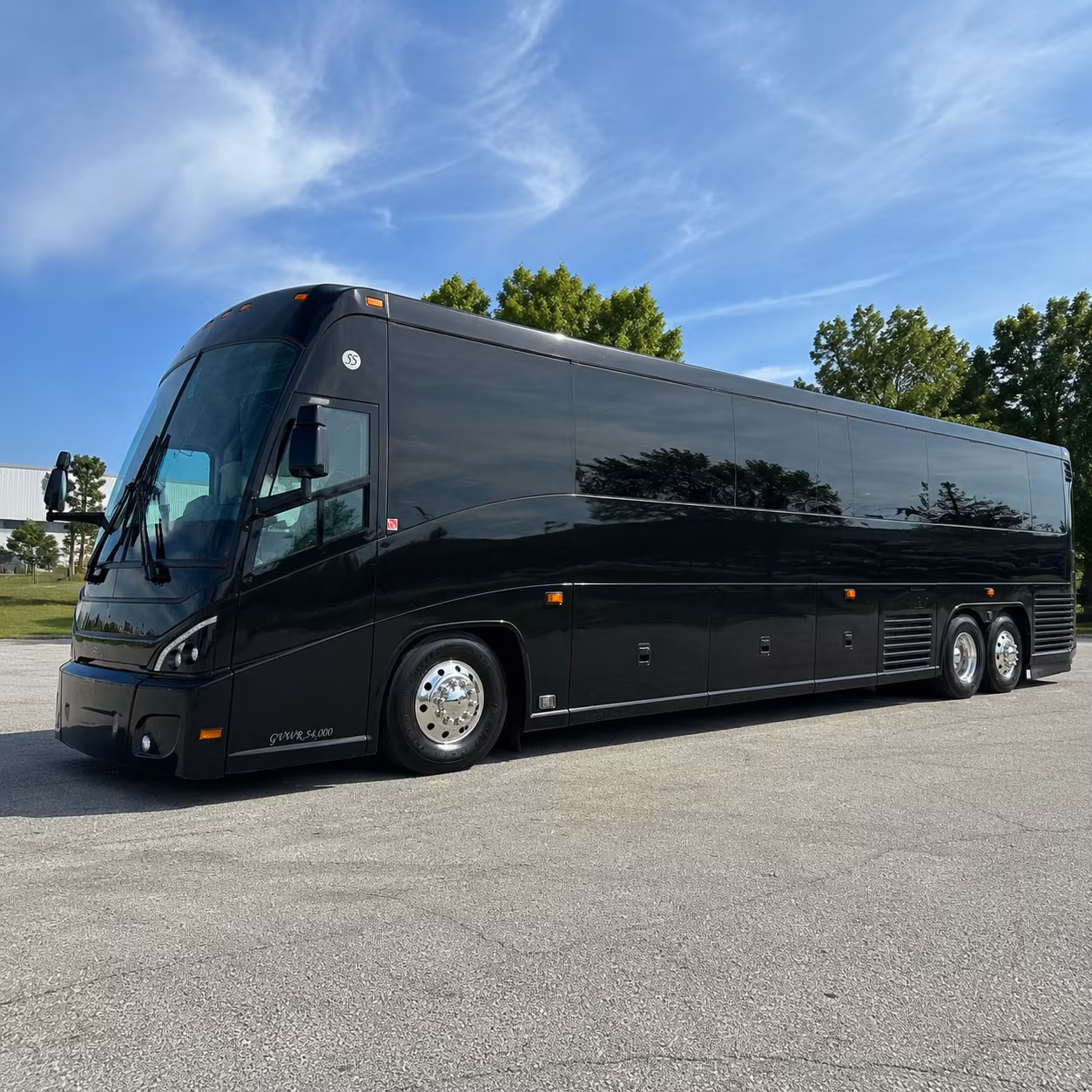 stamford 47 passenger charter bus