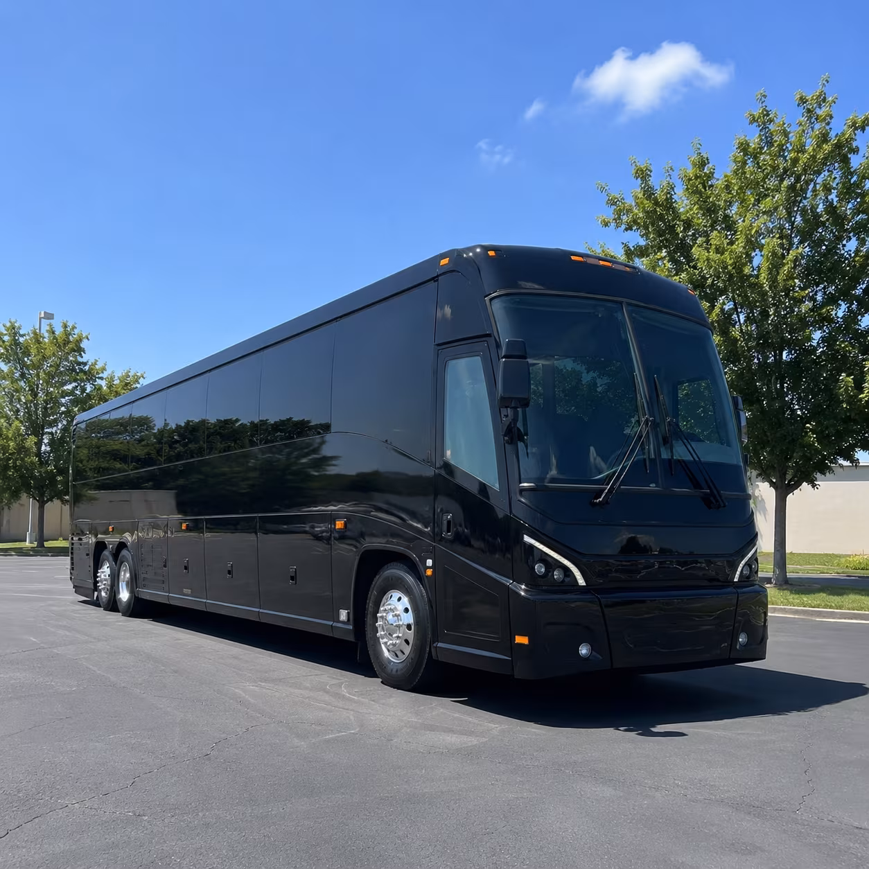 stamford 56 passenger charter bus