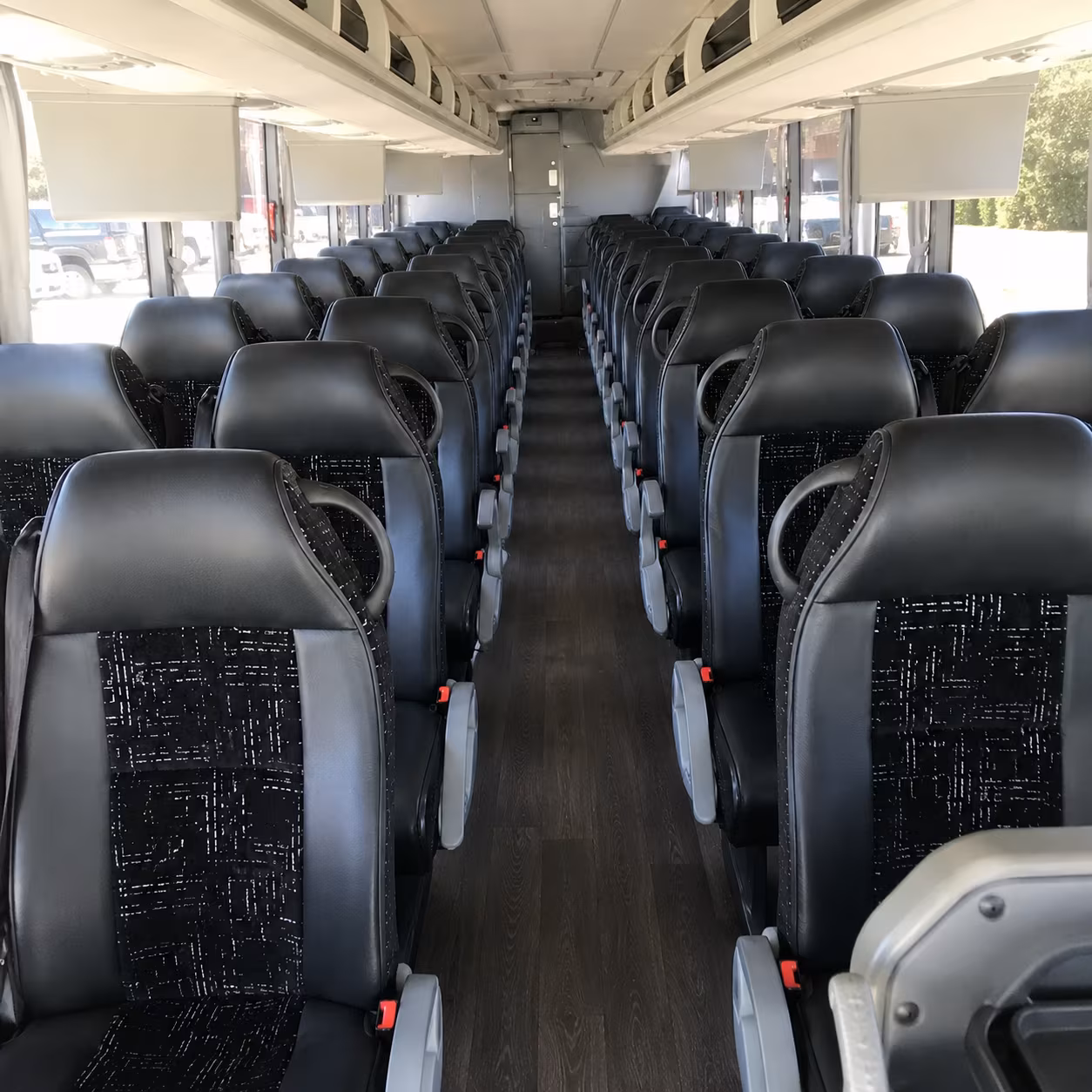 stamford charter bus interior