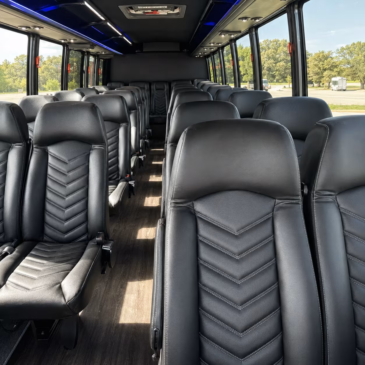 stamford field trip transportation onboard seating