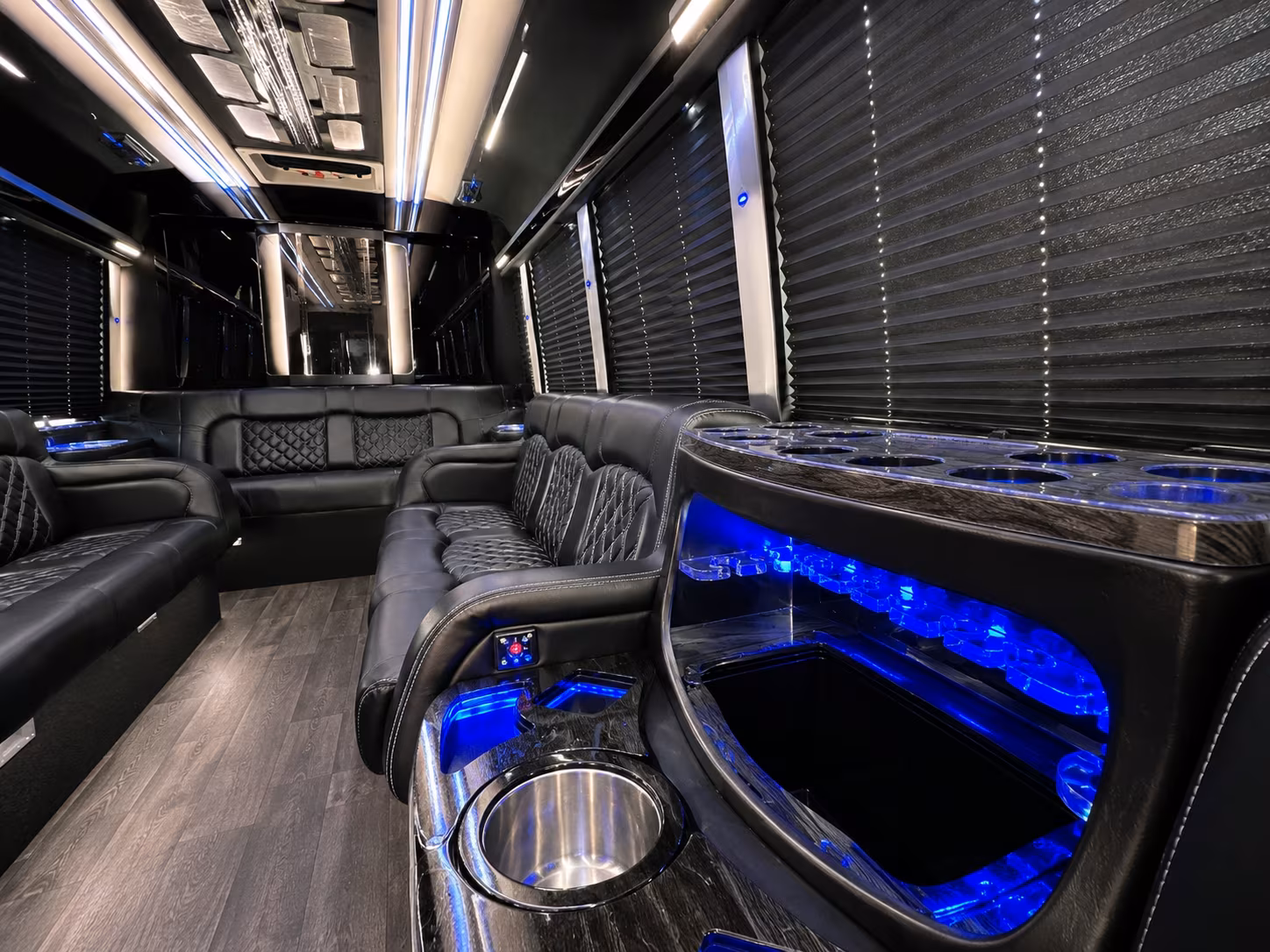stamford sporting event party bus rental
