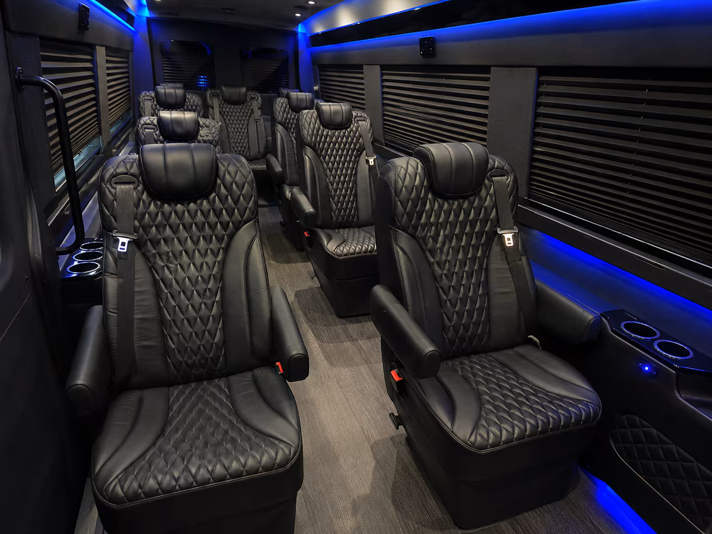 stamford sprinter van with driver interior